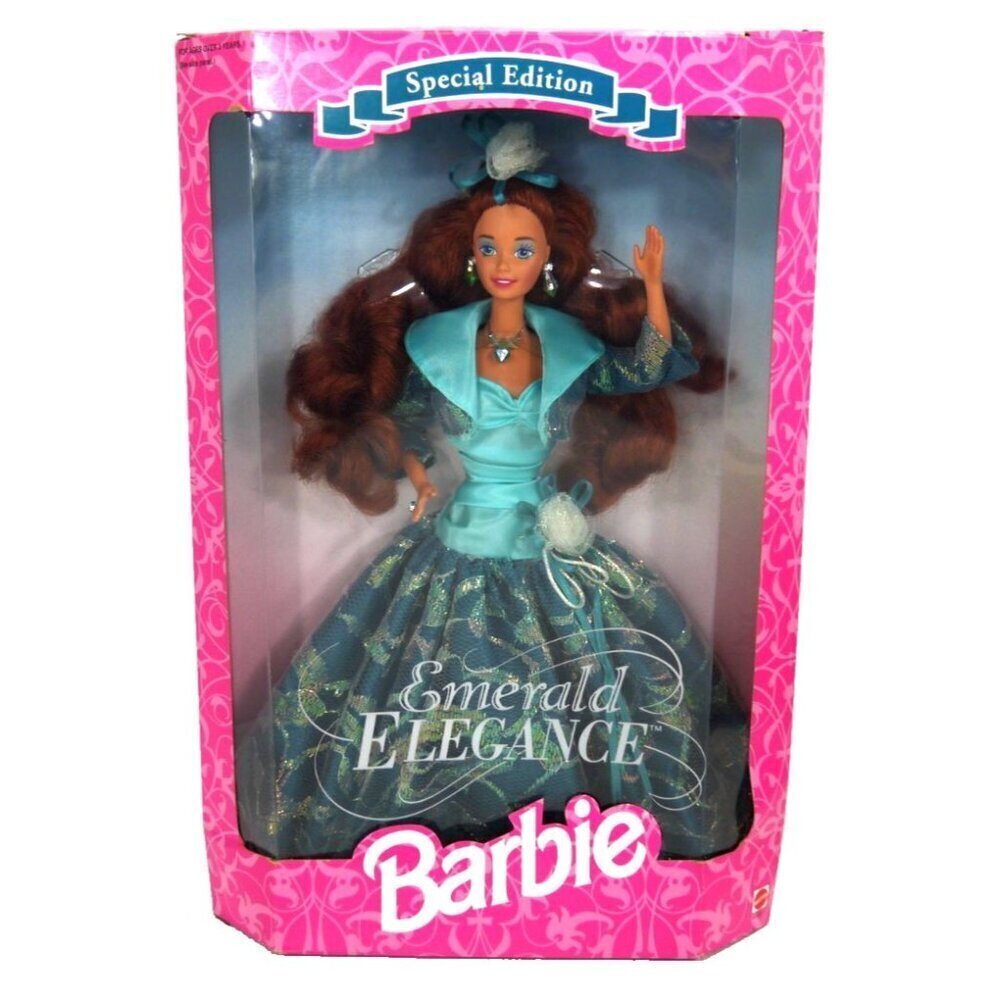 BARBIE Emerald Elegance Special Edition doll MATTEL 1994 NEW, BOX DAMAGED